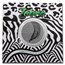 2023 Palau 3 oz Silver Camouflage of Nature; Zebra